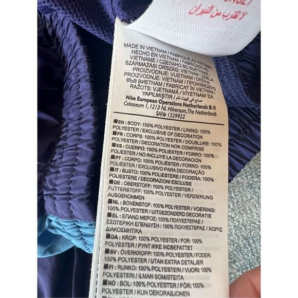 Nike Indigo Blue Nike Athletic Track Pants Youth XL 13 - 15 Years - Picture 7 of 7